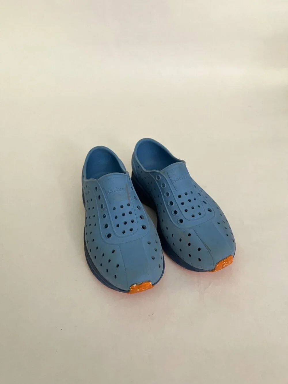 Native Kids Robbie Sugarlite Slip-On Blue and Orange Size C12